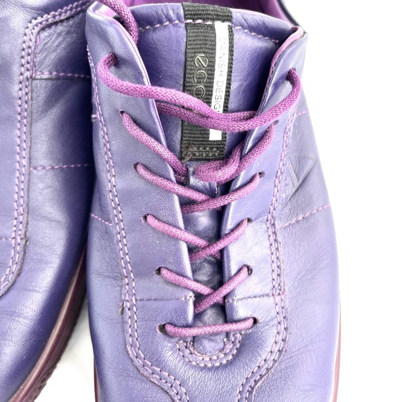 Ecco Woman’s Purple Soft 1 Walking Shoe Sneakers sz 9,5 (41) - Picture 4 of 14